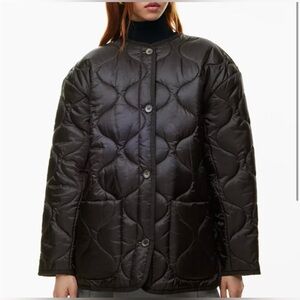 Aritzia Babaton Evergreen Quilted Jacket